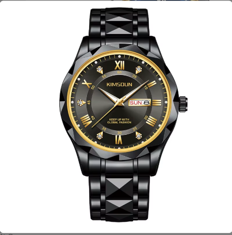 KIMSDUN Fashion Business Luxury Date Waterproof Men's Watch